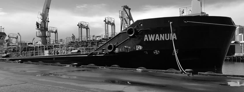 marine alignment services onboard the Awanuia